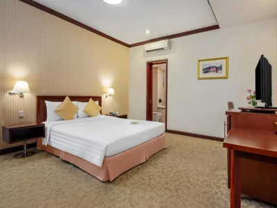 豪华内景大床房（无窗） — Bong Sen Hotel Saigon